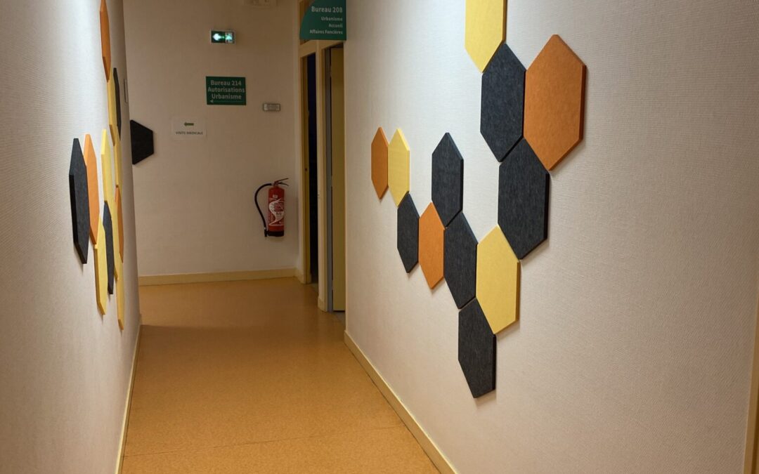 Installation acoustique à la Mairie de Ploufragan